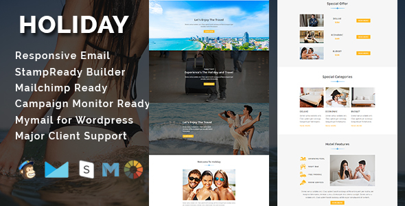 HOLIDAY - Responsive Email Template