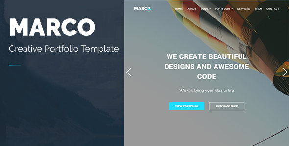 Product preview supplied for MARCO - Responsive Multipurpose Drupal Theme