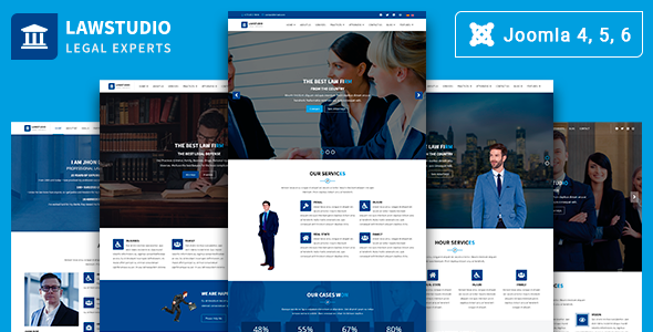 LawStudio - Lawyer and Law Firm Joomla Template