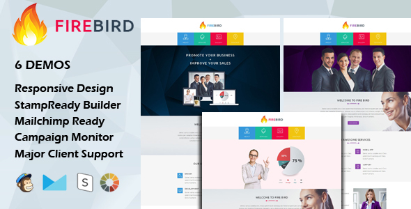 FIRE BIRD - Multipurpose Responsive Email Template