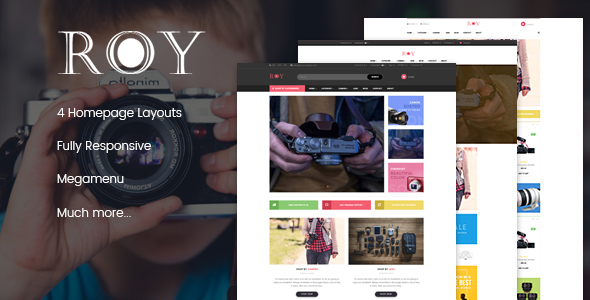 Leo Roy Responsive Prestashop Theme