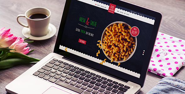 Product preview supplied for Pasta - food theme