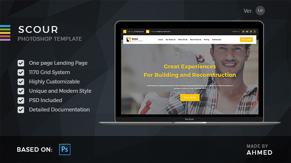 Scour Construction - PSD Template