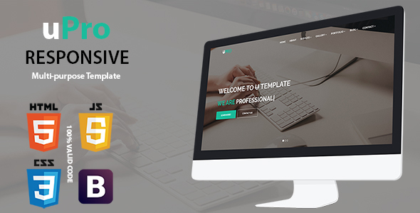 uPro - Responsive Multi-Purpose Template