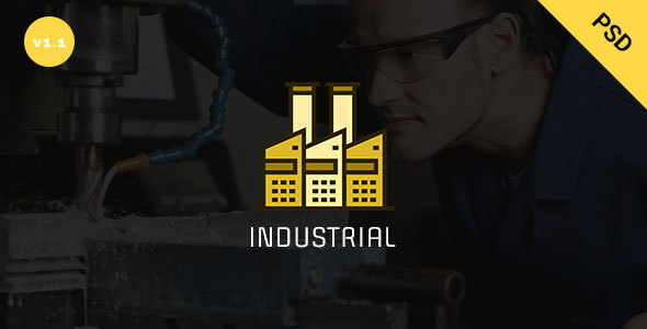 Preview image for Industrial - Industry  & Business PSD  Template