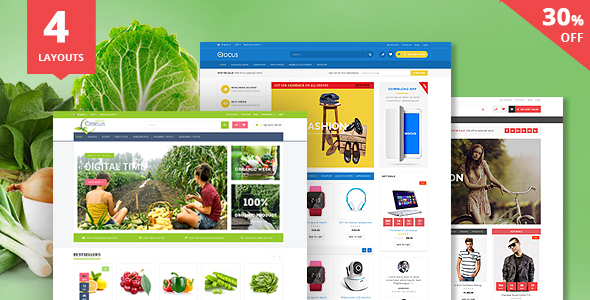 Preview image for Crocus - Electronics Store Responsive OpenCart Theme
