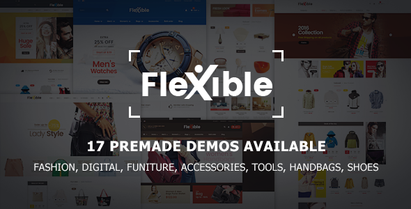 Flexible - Multi-Store Responsive Section Based Shopify Theme listing image