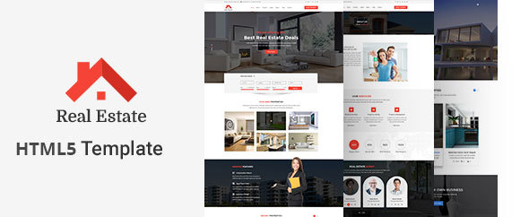 Real Estate HTML5 Template product preview