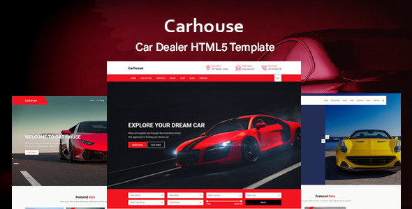 Car House - Automobile HTML5 Template listing image