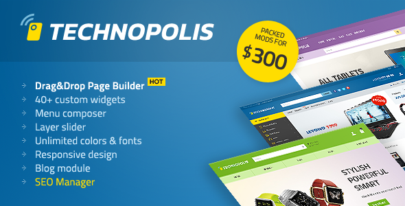 Technopolis Shop - Electronics Store OpenCart Theme