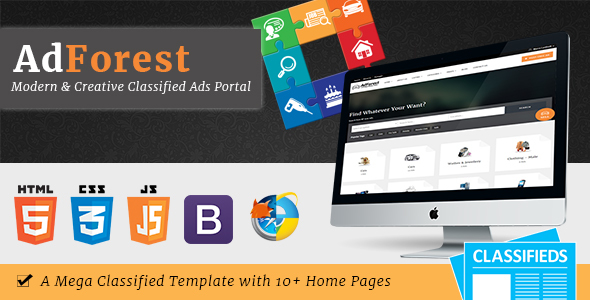 Product preview supplied for AdForest - Largest Classified Marketplace Ads Template + RTL