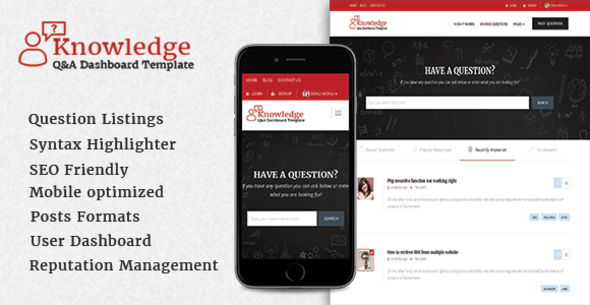Knowledge Questions & Answers Template