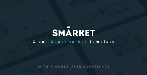 SMarket Ecommerce PSD Template