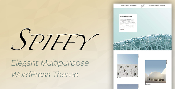 Spiffy - Elegant WooCommerce & WordPress Theme