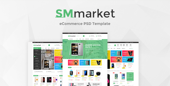 Preview image for SMmarket - Ecommerce PSD Template