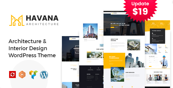 Havana - Architecture, Interior and Design WordPress Theme listing image