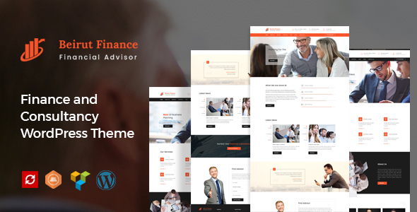 Beirut : Business, Finance and Consultancy WordPress Theme