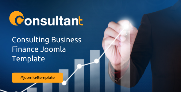 Product preview supplied for Consulting Business, Finance Joomla Template - Consultant