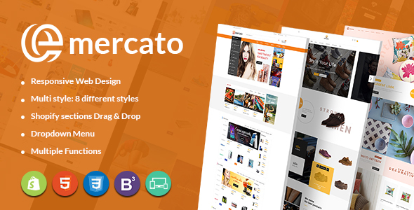 Emercato | Multi-purpose Responsive Shopify Theme