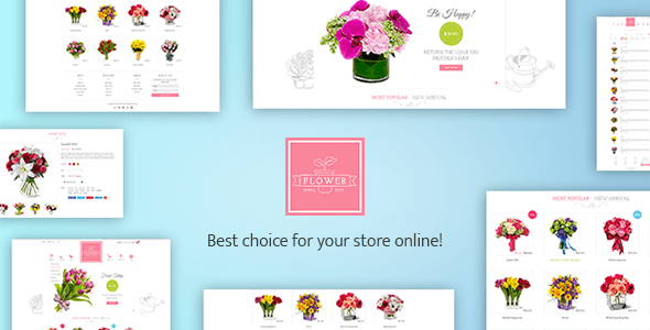 Flower Responsive Shopify Theme - Flowerify product preview