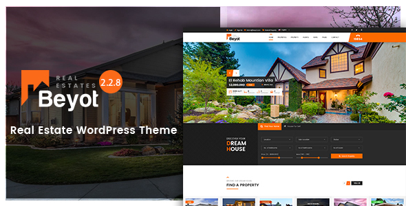 Beyot - WordPress Real Estate Theme product preview