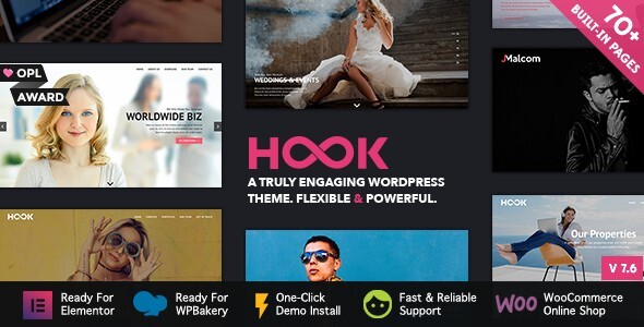 Hook - Superior WordPress Theme product preview