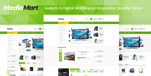 MediaMart | Electronic Shopify Theme