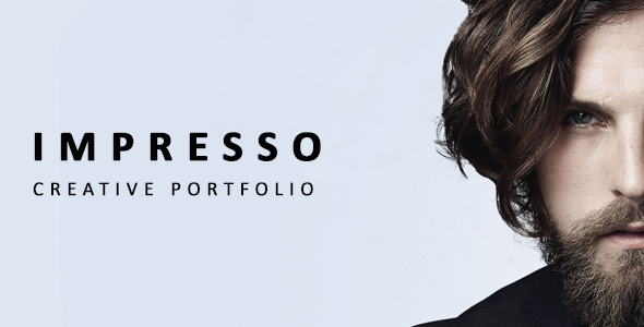 Product preview supplied for Impresso - Simple Sliding Portfolio Template