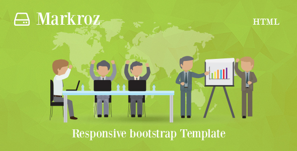 Markroz - Multi-purpose Responsive Bootstrap Template