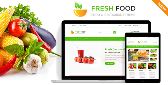Fresh Food - PrestaShop Theme for Restaurant Stores