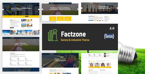 FactZone - Factory & Industrial Business Template