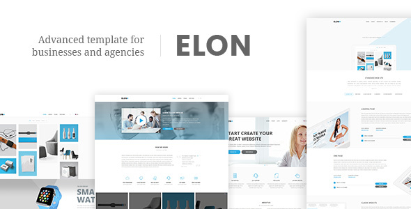 Preview image for Elon - Web And Agency Template