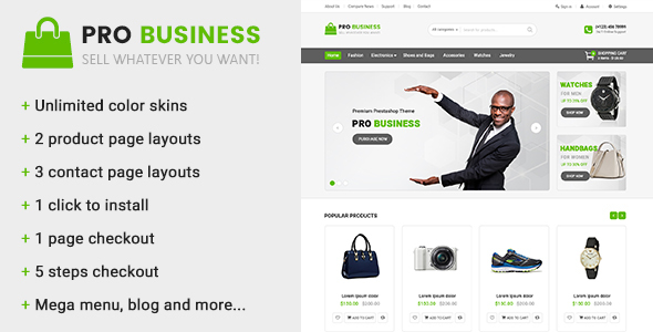 Pro Business - Multipurpose Prestashop Theme