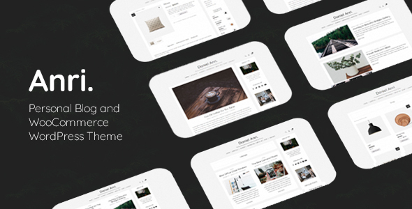 Anri   - Personal Blog and WooCommerce WordPress Theme