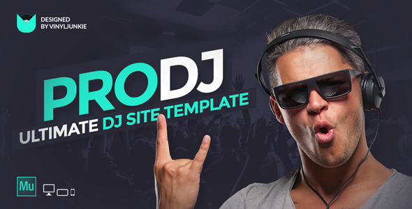 ProDJ - Creative DJ / Producer Site Muse Template