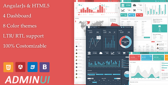 Admin UI - Admin Responsive Template.