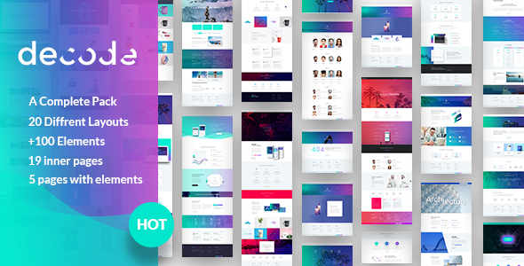Decode Premium PSD