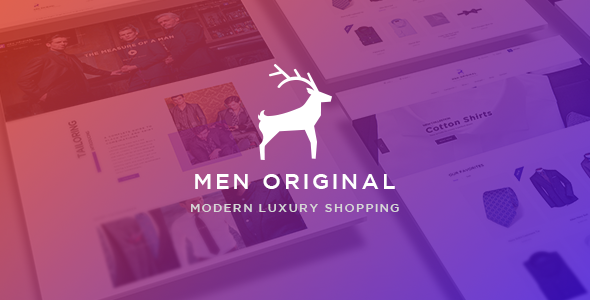Ap Men Original - eCommerce PSD Template
