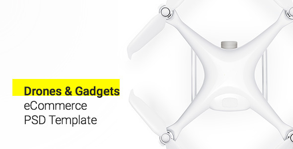 Product preview supplied for Bzzz - Gadgets eCommerce PSD Template