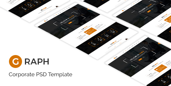 Graph - Creative PSD Template