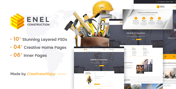 Enel - Construction & Building Business PSD Template