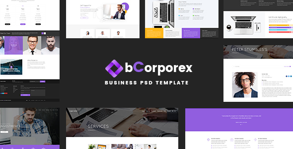 bCorporex business Psd Template