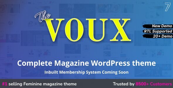 The Voux - A Multipurpose News & Magazine WordPress Theme