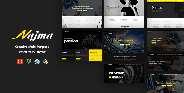 Najma - Creative Multi-Purpose WordPress Theme listing image