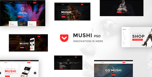Multipurpose Psd Template - Mushi