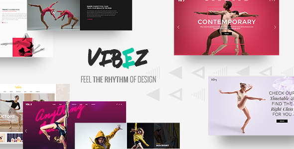Vibez - Dynamic WordPress Theme for Dance Studios and Instructors
