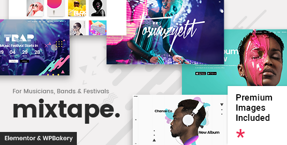 Mixtape - Music WordPress Theme for Artists & Festivals listing image
