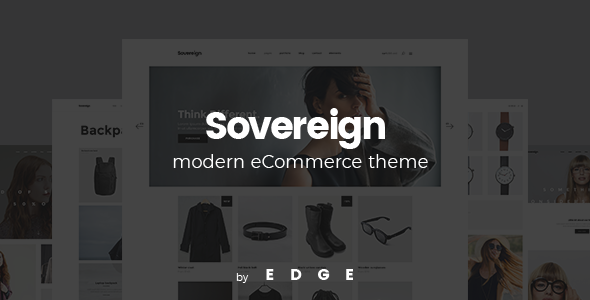 Sovereign - Minimal Fashion & Clothing Store WordPress Theme