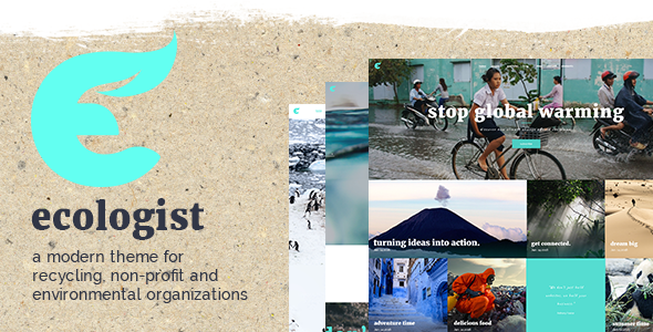 Ecologist - Environmental, Ecology and Recycling WordPress Theme