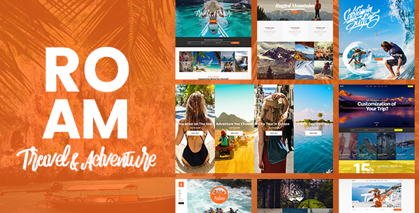 Roam - Travel & Tourism WordPress Theme